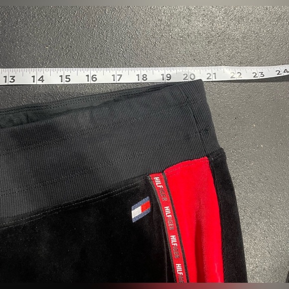 Tommy Hilfiger Sport Colorblocked Velour Jogger Pants With Micro-Tape Trim 2X - Picture 13 of 13
